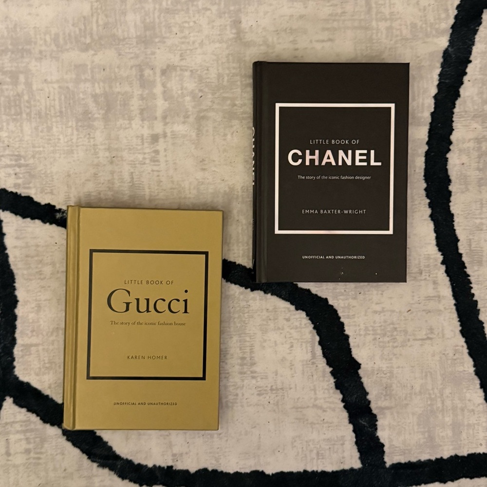 “Little Book of” Fashion Book Bundle (Gucci & Chanel)